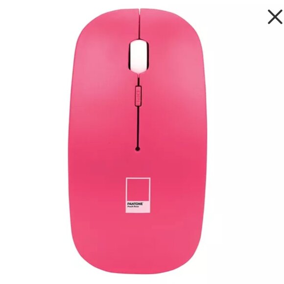NEW Pantone Wireless Mouse & Keyboard Combo Set 2.4GHz Full Size Peach Rose - Picture 3 of 3